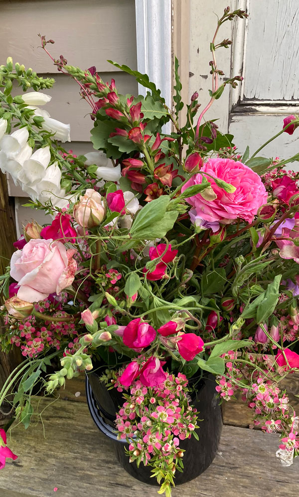 Flowers for sale at the farm gate - Park Nook Farm