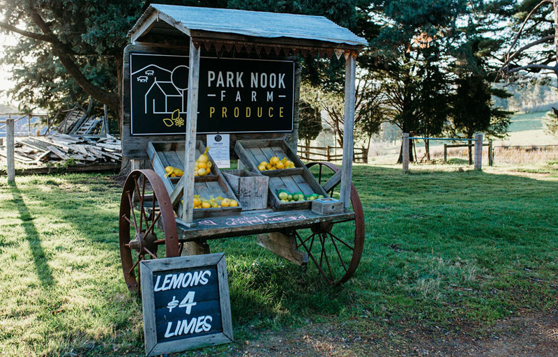 Park Nook Farm Produce at Farm Gate Christmas Hills